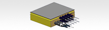 2x8 Coherent Mixer with Single-ended Photodetectors